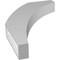 Ekena Millwork 4-in. W x 24-in. D x 36-in. H Thorton Architectural Grade PVC Knee Brace BRCP04X24X36THR - alternate 3